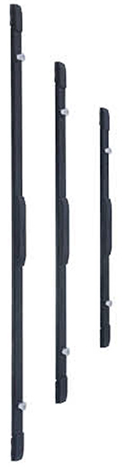 Flat-open silent transmission rod