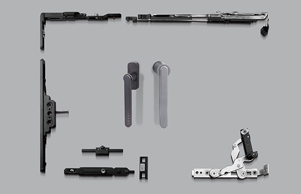 Inside open inside reverse built-in lock box series